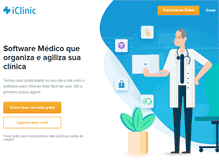 Tablet Screenshot of iclinic.com.br