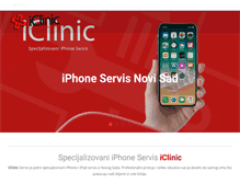 Tablet Screenshot of iclinic.rs